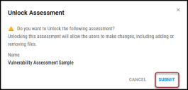 Unlock Assessments - More Button Location